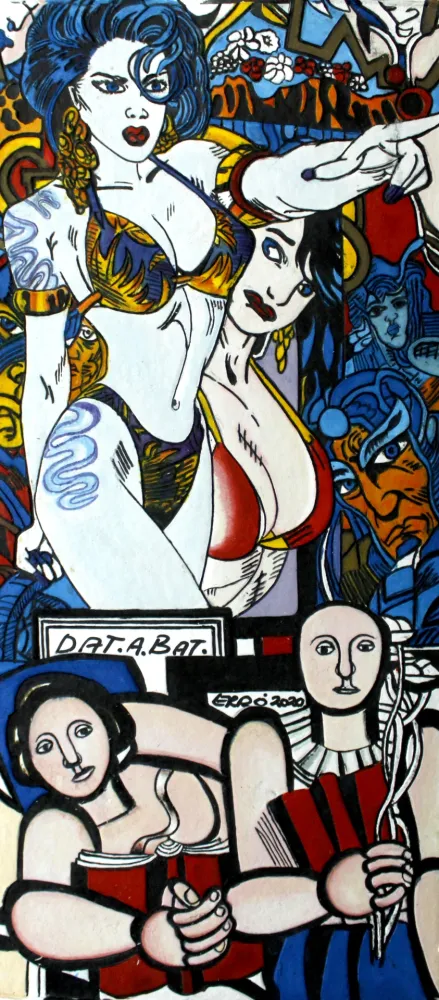 Grabado Erro - THIS WAY