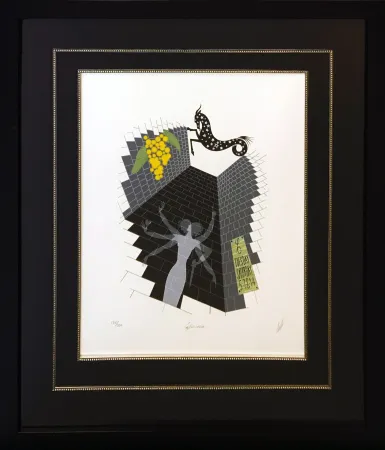 Serigrafía Erte - CAPRICORN