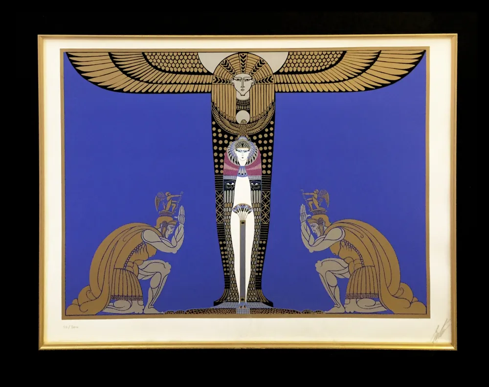 Serigrafía Erte - CLEOPATRE