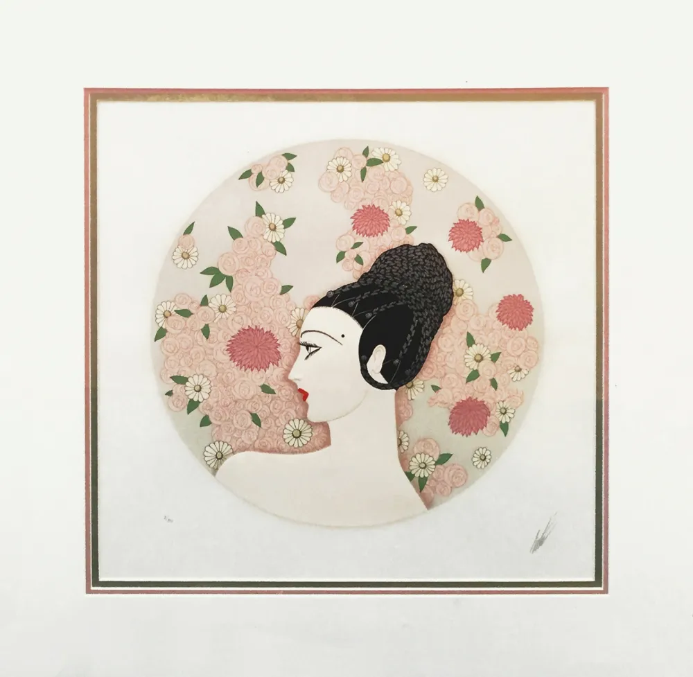 Serigrafía Erte - ROSES