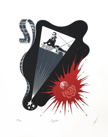 Serigrafía Erte - SCORPIO