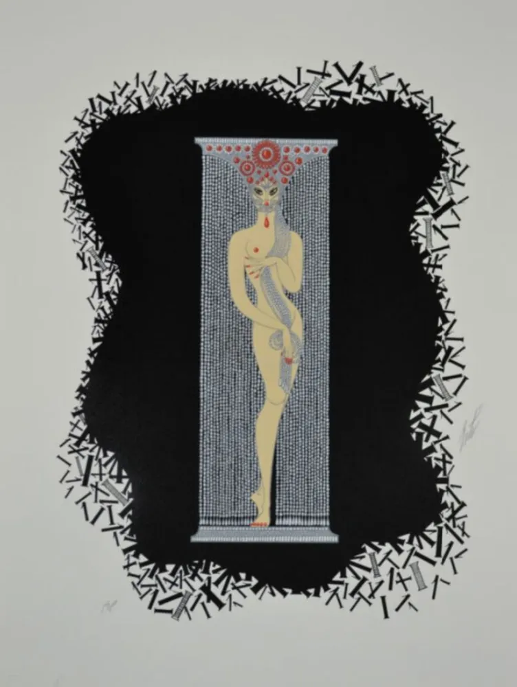 Múltiple Erte - The Numerals, Number “1”