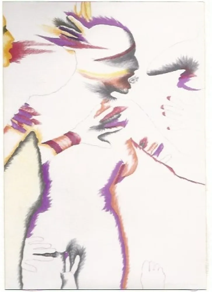 Litografía Escobar - Lizard Mouth