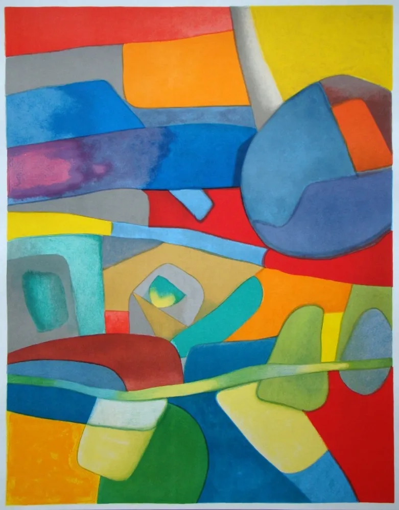 Litografía Esteve - Aquarelle