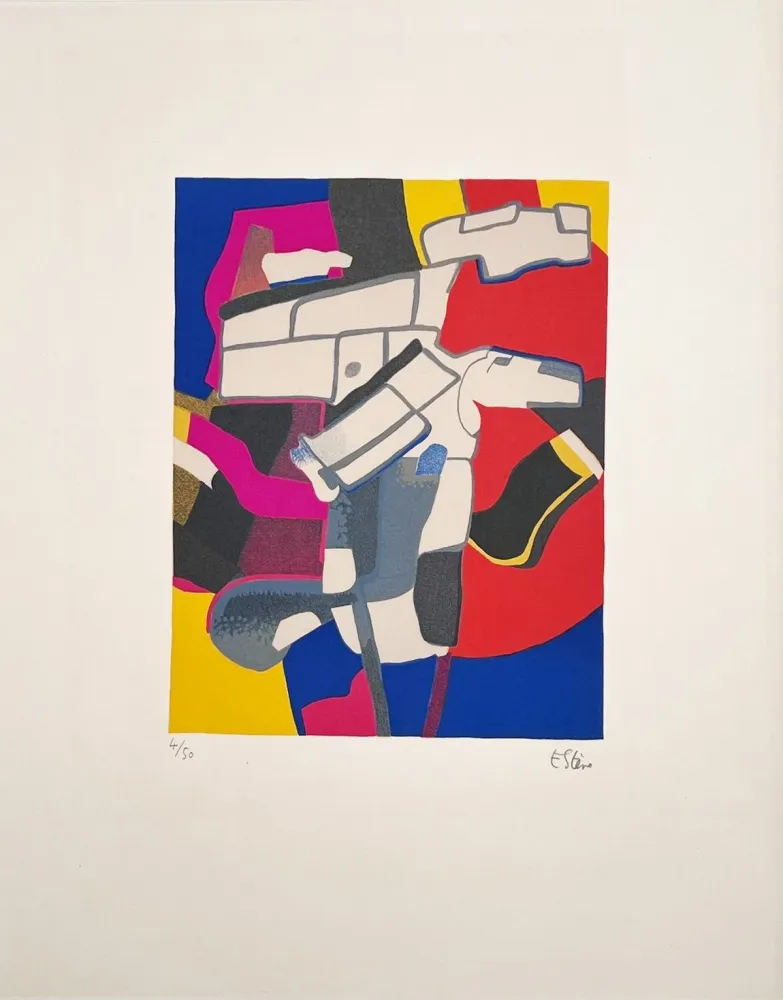 Litografía Esteve - Bougri 