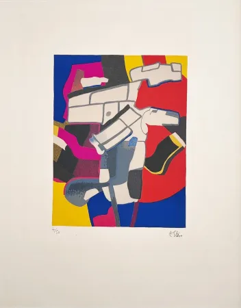 Litografía Esteve - Bougri 