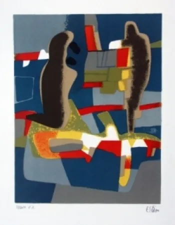 Litografía Esteve - Face à face