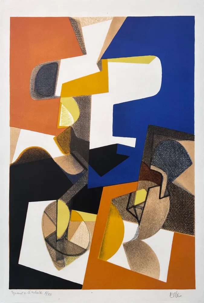 Litografía Esteve - Le Prince 