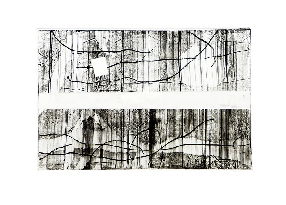 Grabado Fabré - Sin Título