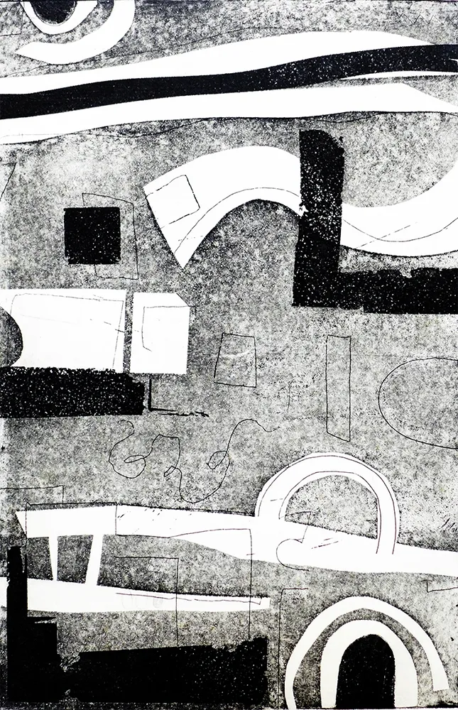 Aguatinta Fabré - Sin Título