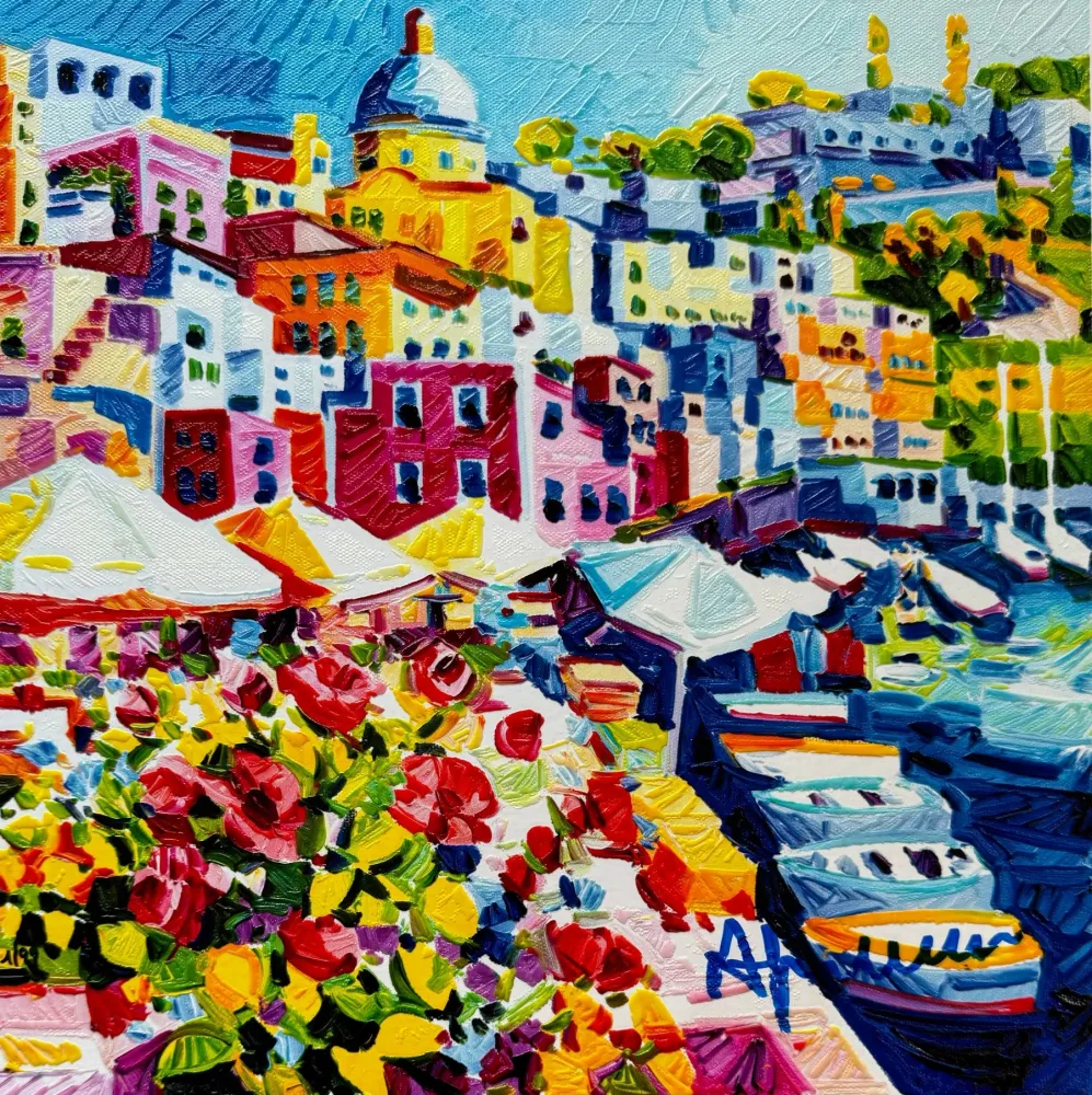 Serigrafía Faccincani - Un istante di bellezza a Procida