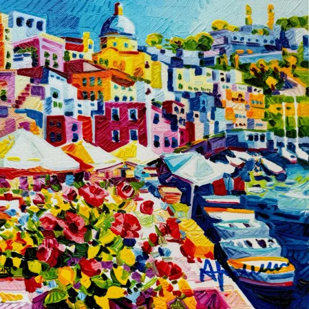Serigrafía Faccincani - Un istante di bellezza a Procida
