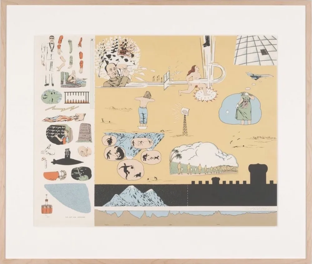 Múltiple Fahlström - Eddie (Sylvie's brother) in the Desert