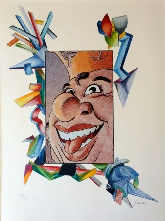 Litografía Fahri - Carnaval de Nice