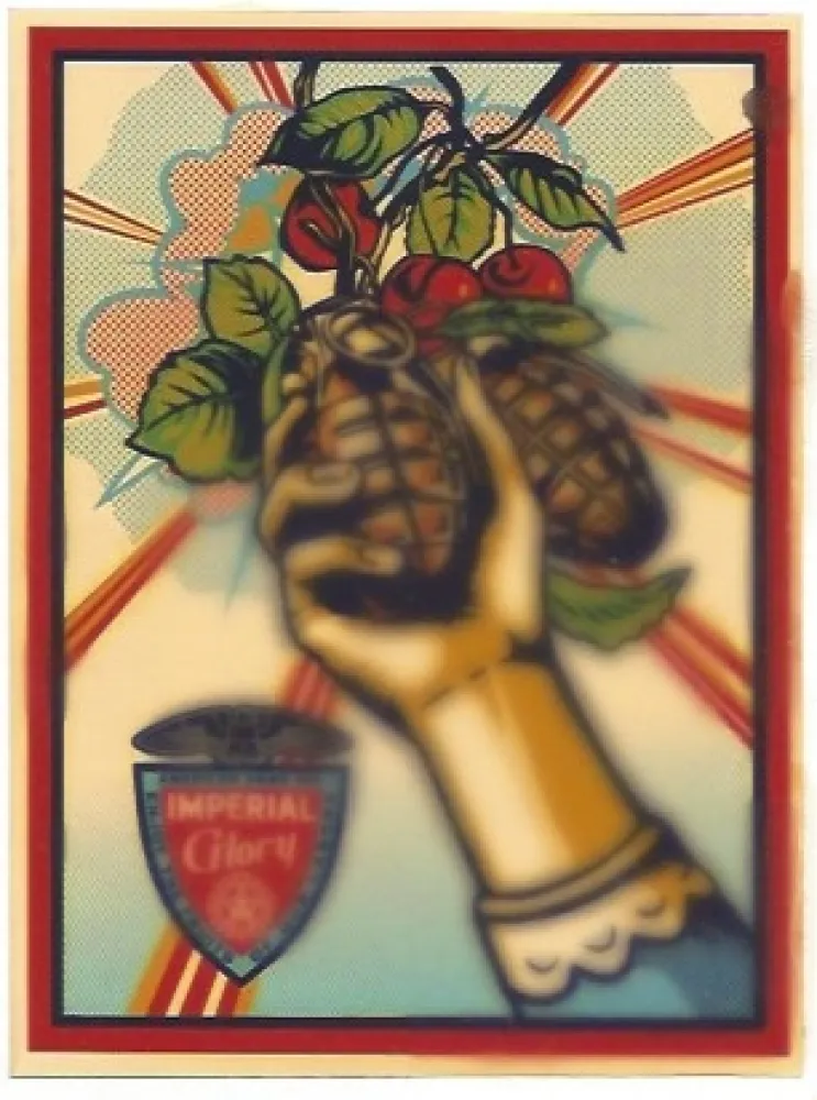 Serigrafía Fairey - Imperial Glory