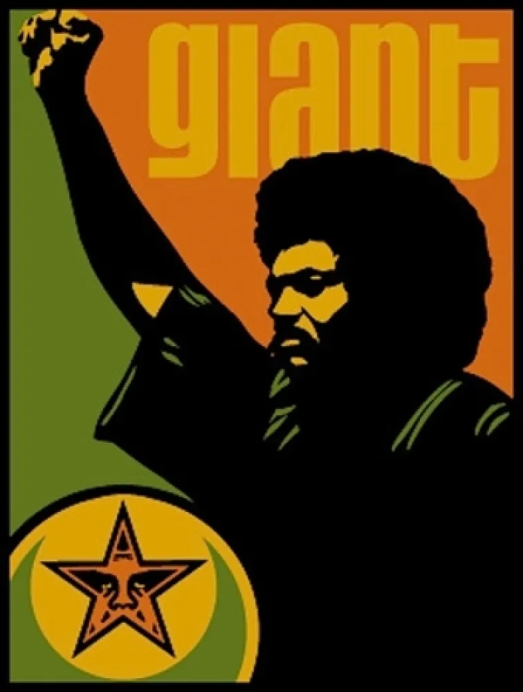 Serigrafía Fairey - Jesse