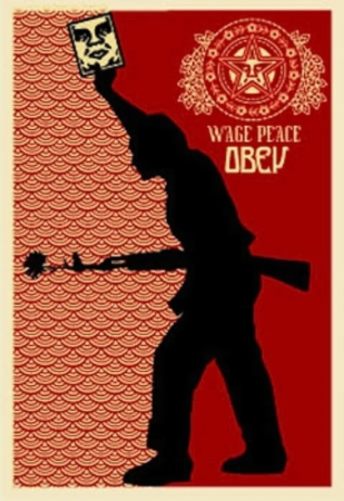 Serigrafía Fairey - Obey '04, from Retro Series