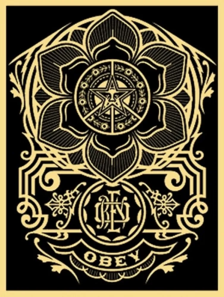 Serigrafía Fairey - Peace Ornament 