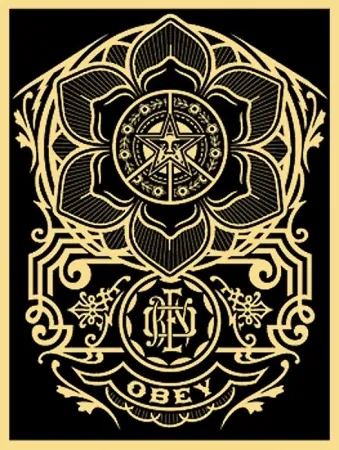 Serigrafía Fairey - Peace Ornament 