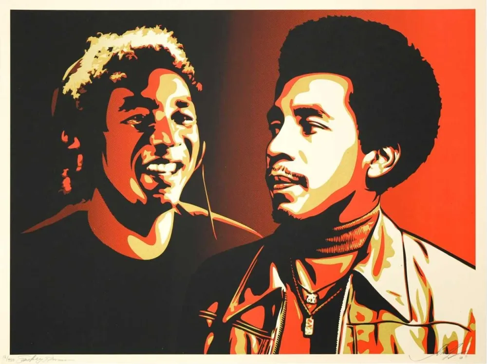 Serigrafía Fairey - Smokey Robinson