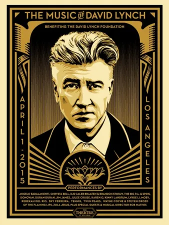 Serigrafía Fairey - The Music of David Lynch