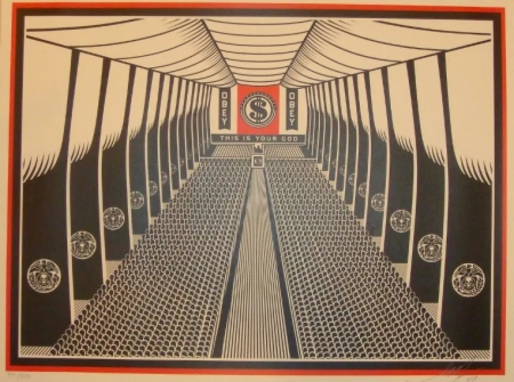 Serigrafía Fairey - This is Your Church