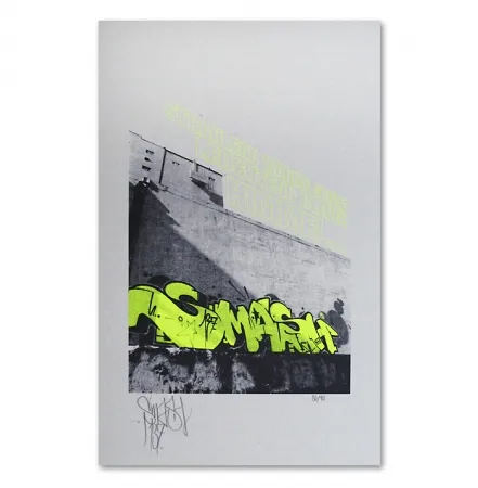 Serigrafía Falkner - My Space yellow