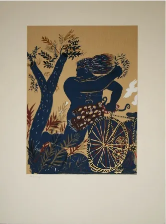 Litografía Fassianos - Composition