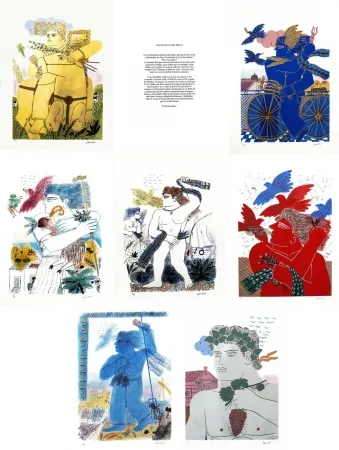 Serigrafía Fassianos - Les travaux des dieux