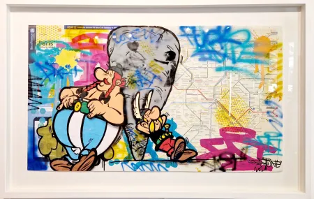 Sin Técnico Fat - Asterix & Obelix (Metro Map of Paris)