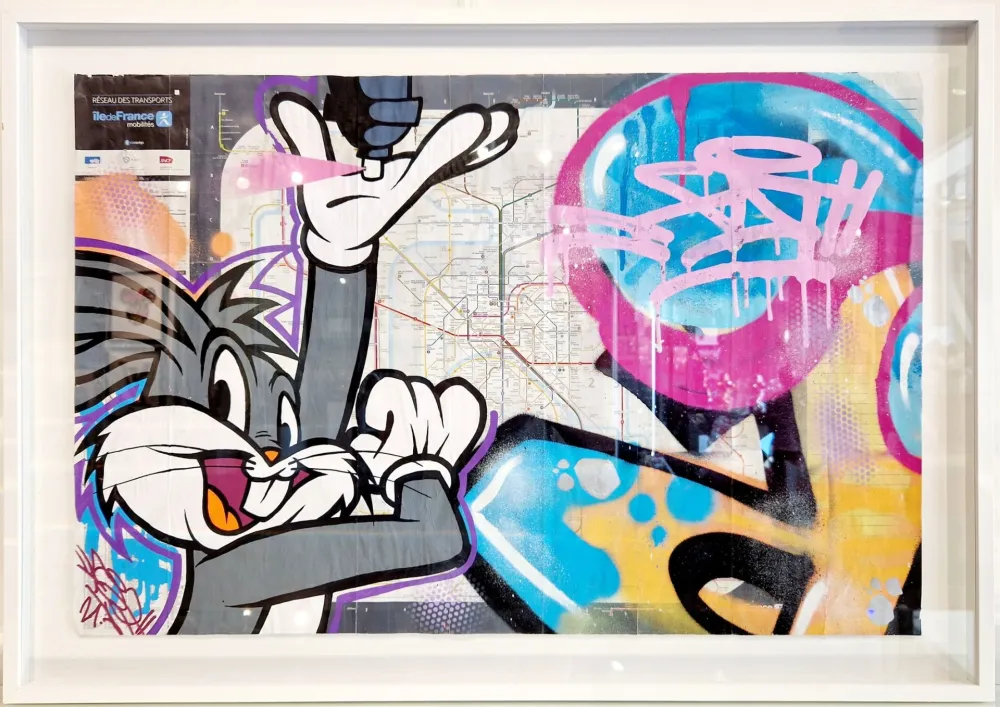 Sin Técnico Fat - Bugs Bunny (Metro Map of Paris)