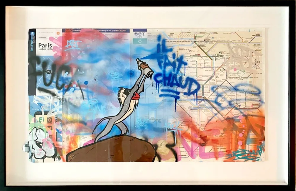 Sin Técnico Fat - Il fait chaud (Metro Map of Paris)