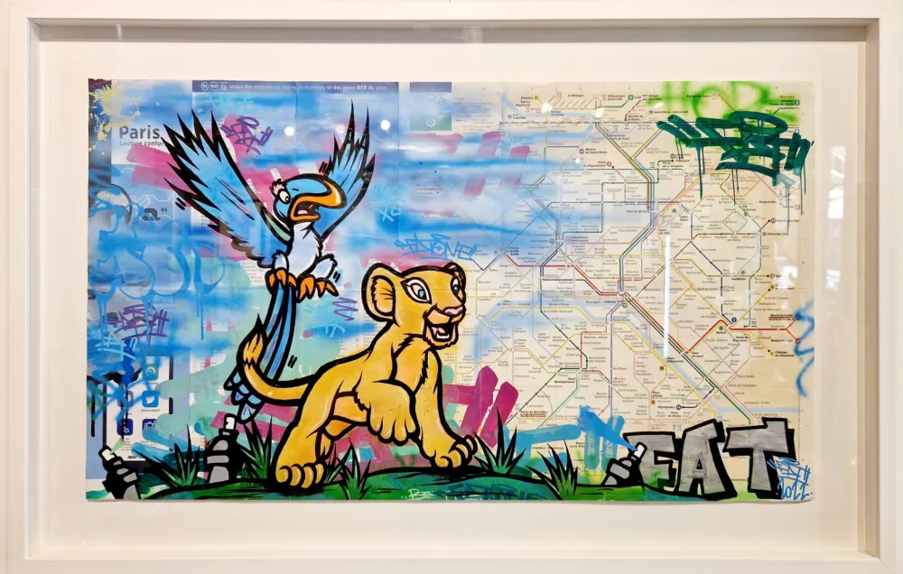 Sin Técnico Fat - Lion King (Metro Map of Paris)