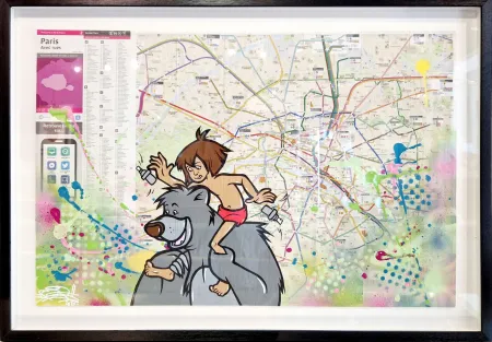 Sin Técnico Fat - Mowgli & Baloo (Metro Map of Paris)