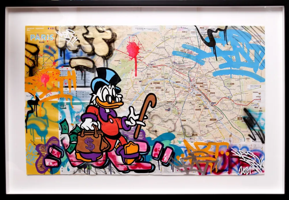 Sin Técnico Fat - Scrooge (Metro Map of Paris)