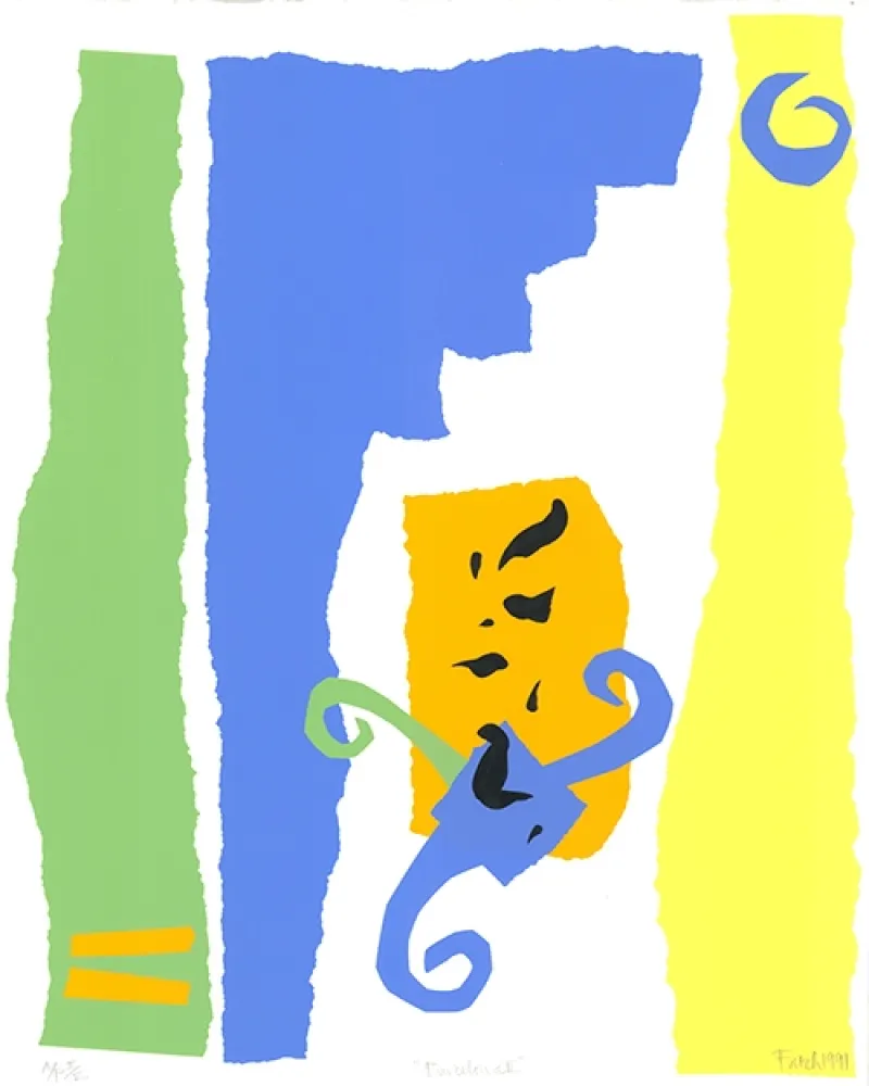 Litografía Fateh - Barcelona II