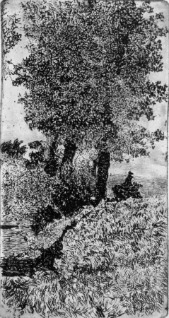 Aguafuerte Fattori - In Mugello