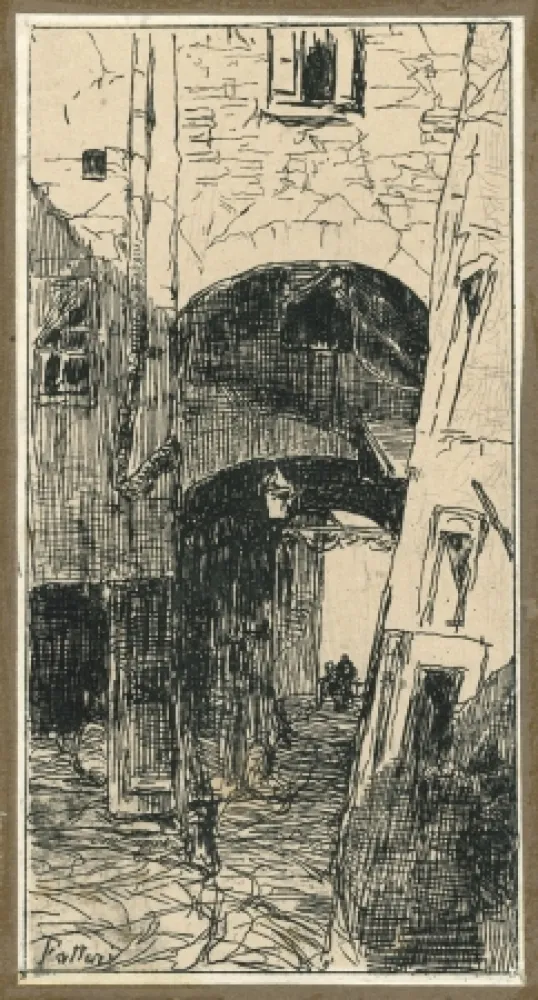 Sin Técnico Fattori - VECCHIO MERCATO A FIRENZE (Old Florence Market) 