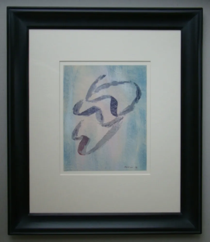 Litografía Fautrier - Annabelle Nue