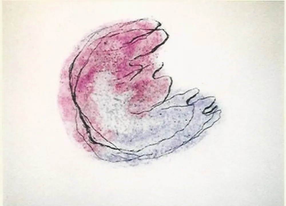 Grabado Fautrier - Baby mine