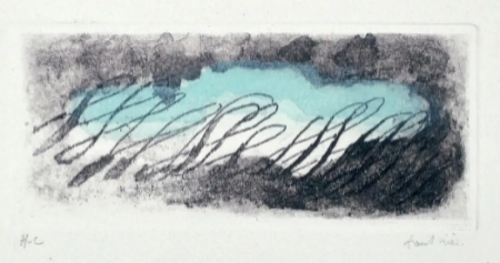 Aguafuerte Y Aguatinta Fautrier - Eclaircie verte