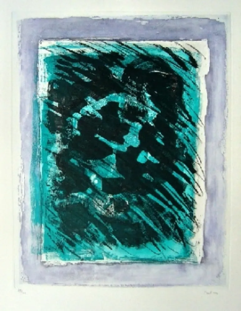 Aguafuerte Y Aguatinta Fautrier - La forêt