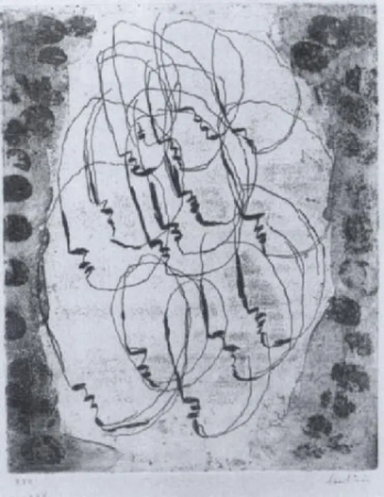 Aguafuerte Y Aguatinta Fautrier - Les massacrés