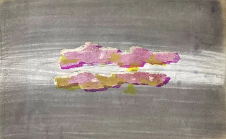 Litografía Fautrier - Nuages