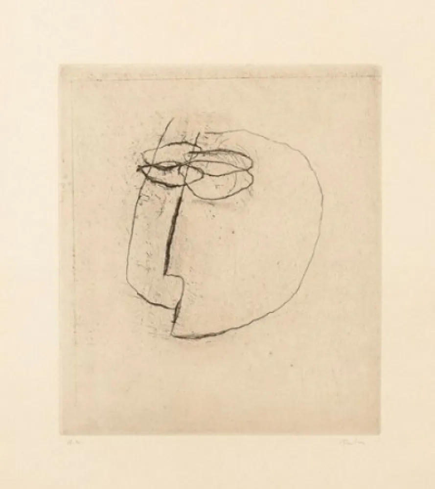 Grabado Fautrier - Otages (IB)