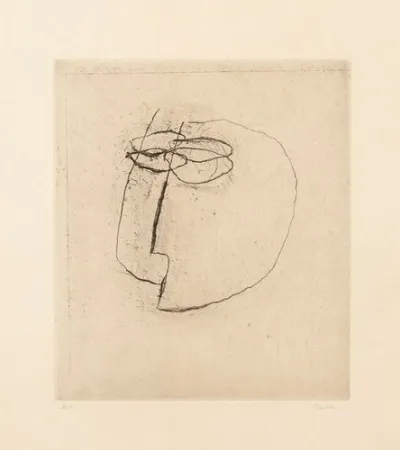 Grabado Fautrier - Otages (IB)