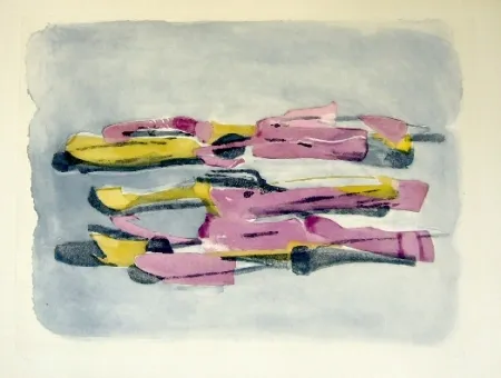 Aguafuerte Y Aguatinta Fautrier - Paysage