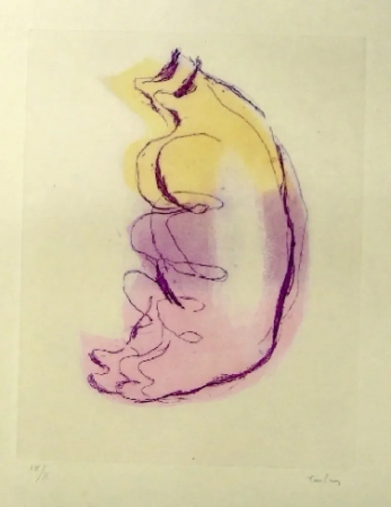 Aguafuerte Y Aguatinta Fautrier - Petits torses de femmes