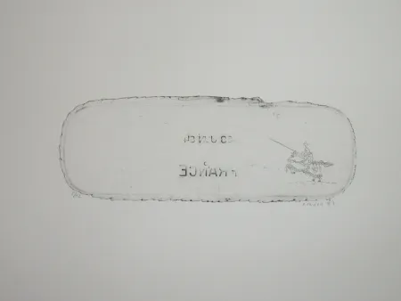 Aguafuerte Favier - En attendant les huns