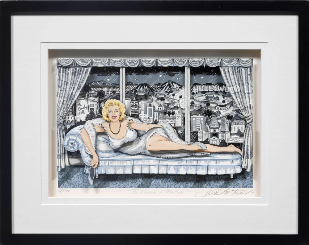 Serigrafía Fazzino - The Essence of Marilyn